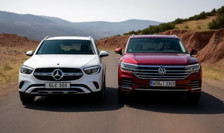 So sánh VW Touareg & Mercedes GLC 300