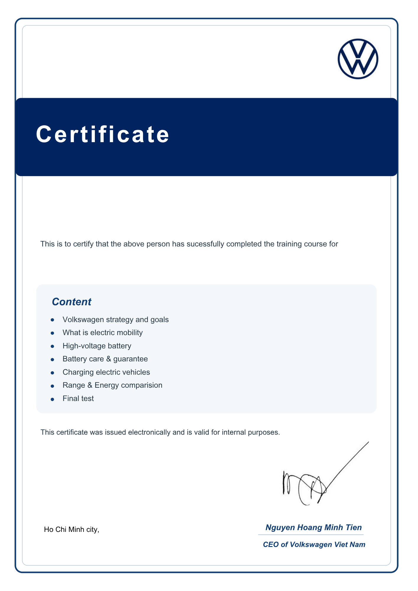 Showcase Your Certificate